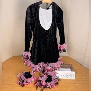 Black and Pink Kids Costume